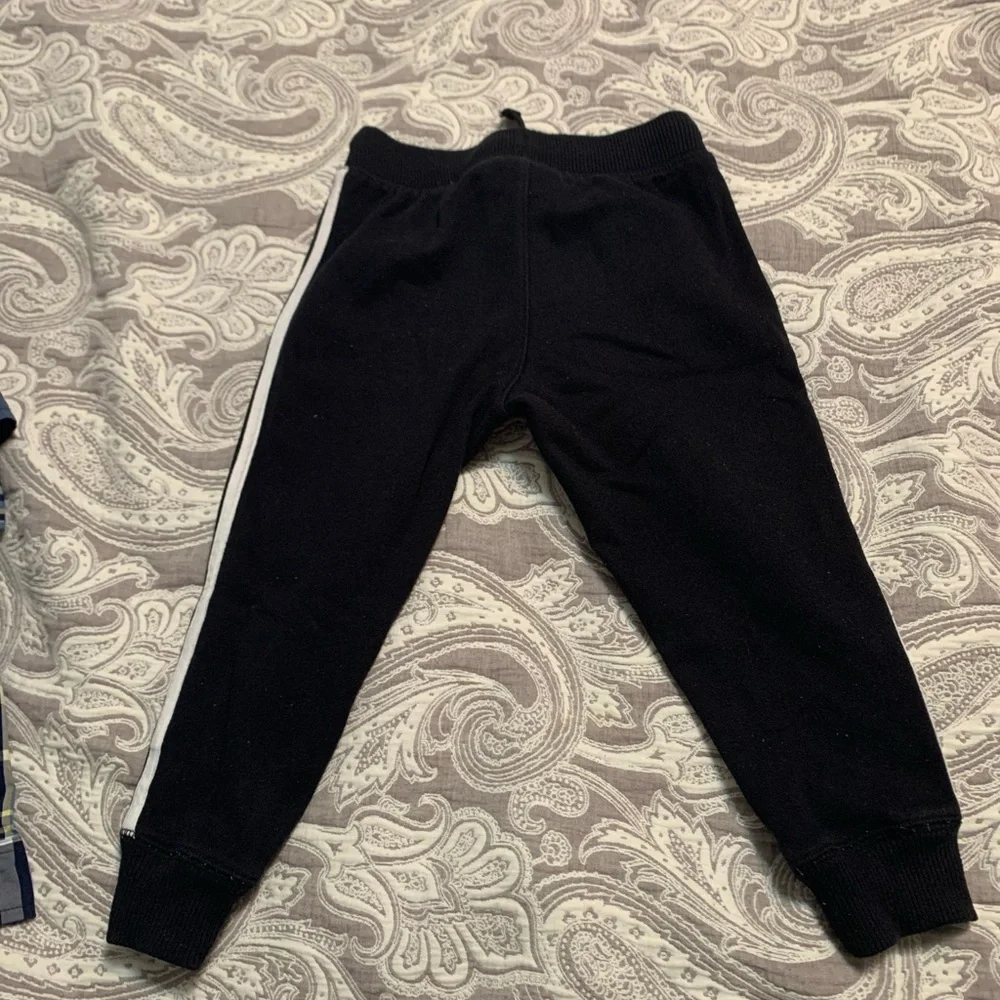 The children place boys pants